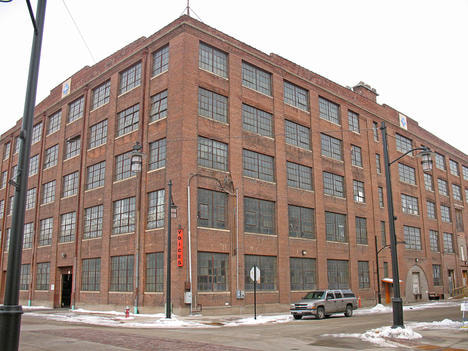 The historic Voices Building acquired by Dupaco Community Credit Union